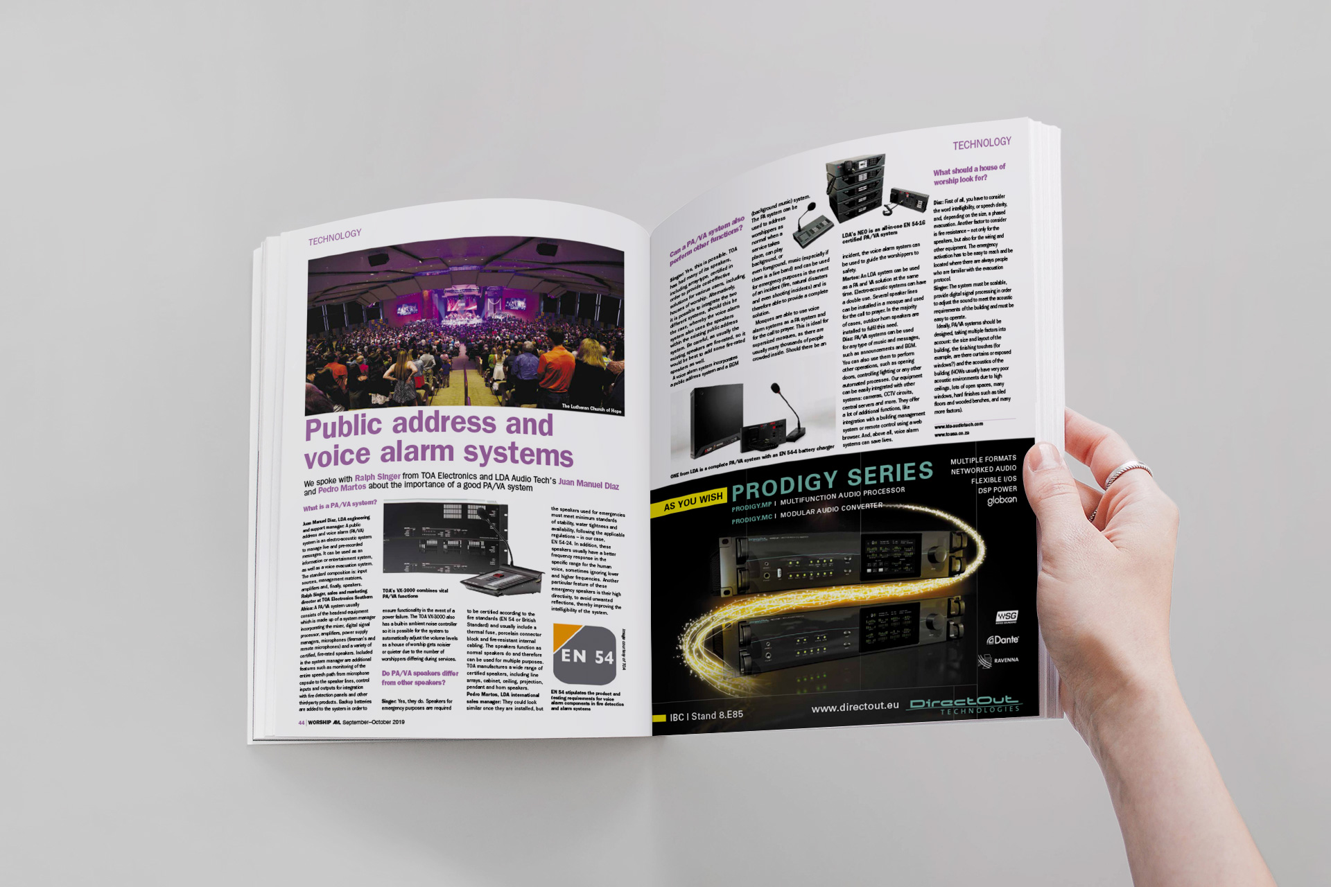 Magazine internacional LDA Audio Tech